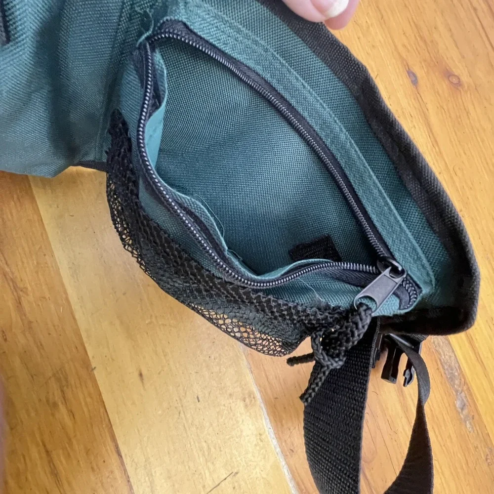 Timber‎ Creek Waist Pack Green Multi-Pocket Hiking Fishing Bag Supply Belt